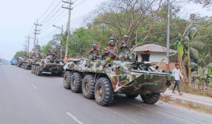Trucks and Collapsed Culverts Hinder Joint Operation Trucks and Collapsed Culverts Hinder Joint Operation