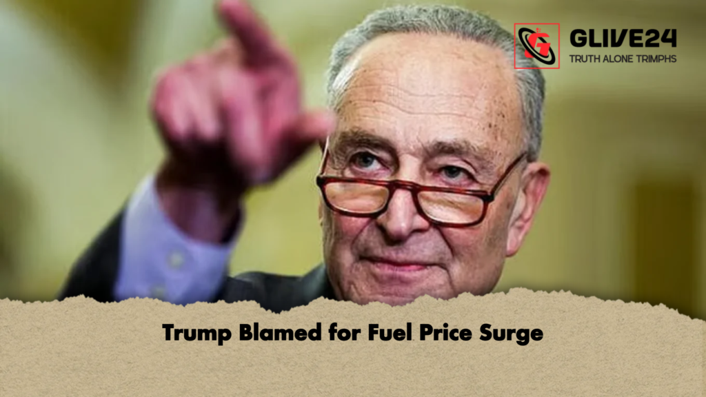 Trump Blamed for Fuel Price Surge 1 Trump Blamed for Fuel Price Surge Trump Blamed for Fuel Price Surge