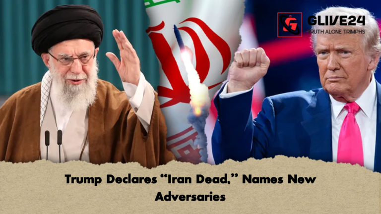 Trump Declares Iran Dead Names New Adversaries 2 Trump Declares “Iran Dead,” Names New Adversaries