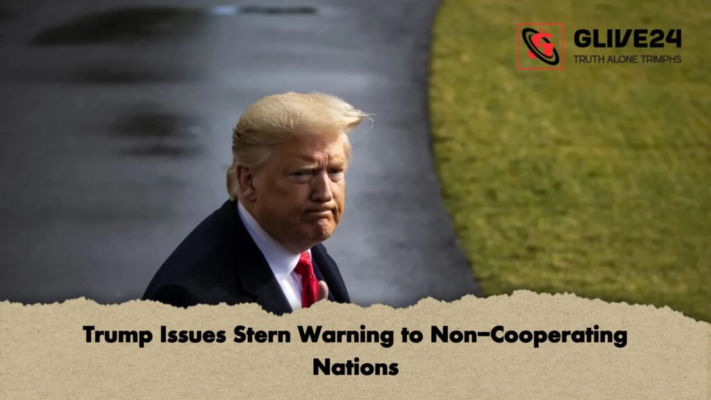 Trump Issues Stern Warning to Non-Cooperating Nations 2 Trump Issues Stern Warning to Non Cooperating Nations 1 Trump Issues Stern Warning to Non-Cooperating Nations