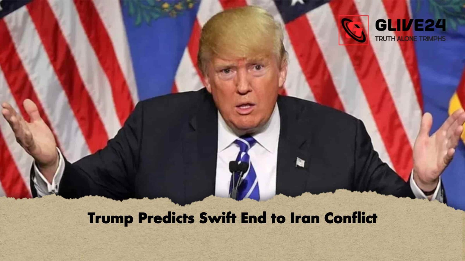 Trump Predicts Swift End to Iran Conflict