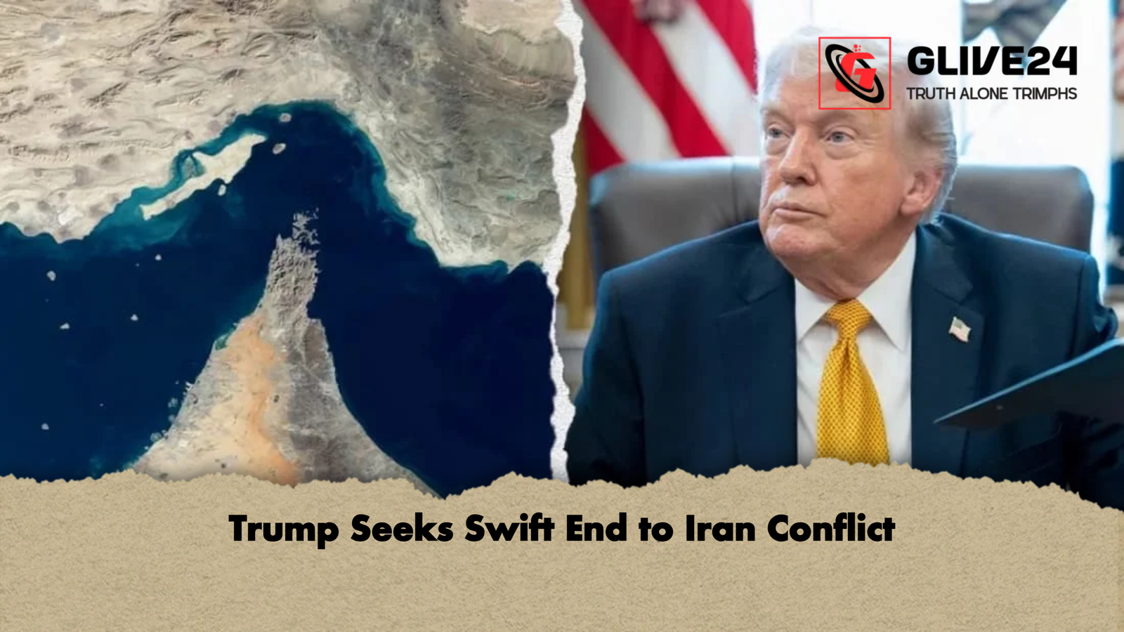 Trump Seeks Swift End to Iran Conflict Trump Seeks Swift End to Iran Conflict