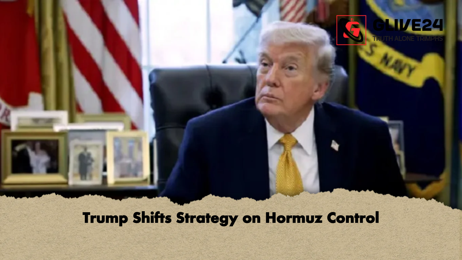 Trump Shifts Strategy on Hormuz Control Trump Shifts Strategy on Hormuz Control
