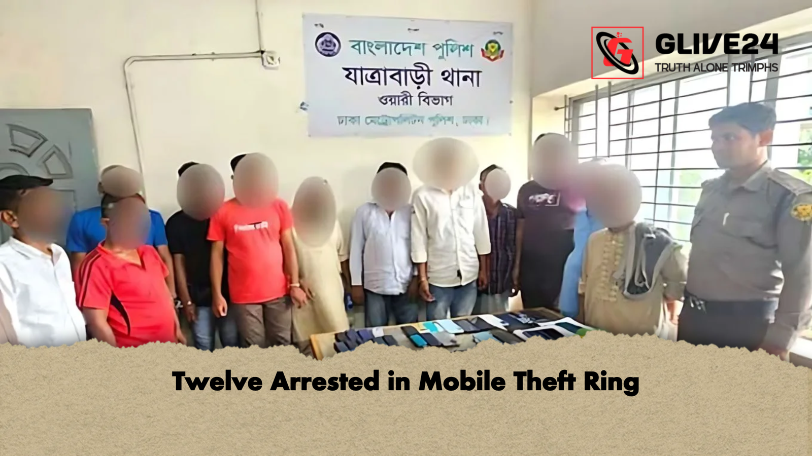 Twelve Arrested in Mobile Theft Ring Twelve Arrested in Mobile Theft Ring
