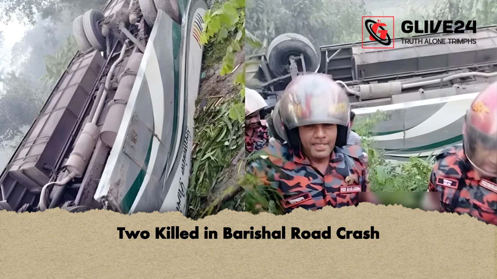 Two Killed in Barishal Road Crash 1 Two Killed in Barishal Road Crash Two Killed in Barishal Road Crash