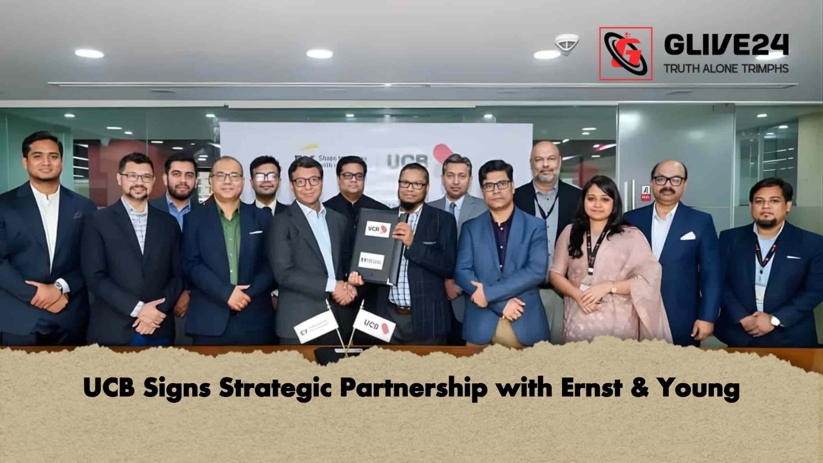 UCB Signs Strategic Partnership with Ernst & Young 1 UCB Signs Strategic Partnership with Ernst & Young
