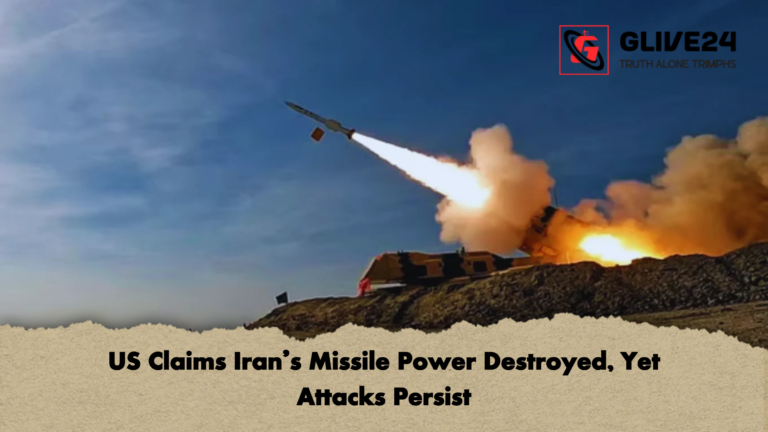 US Claims Irans Missile Power Destroyed Yet Attacks Persist US Claims Iran’s Missile Power Destroyed, Yet Attacks Persist