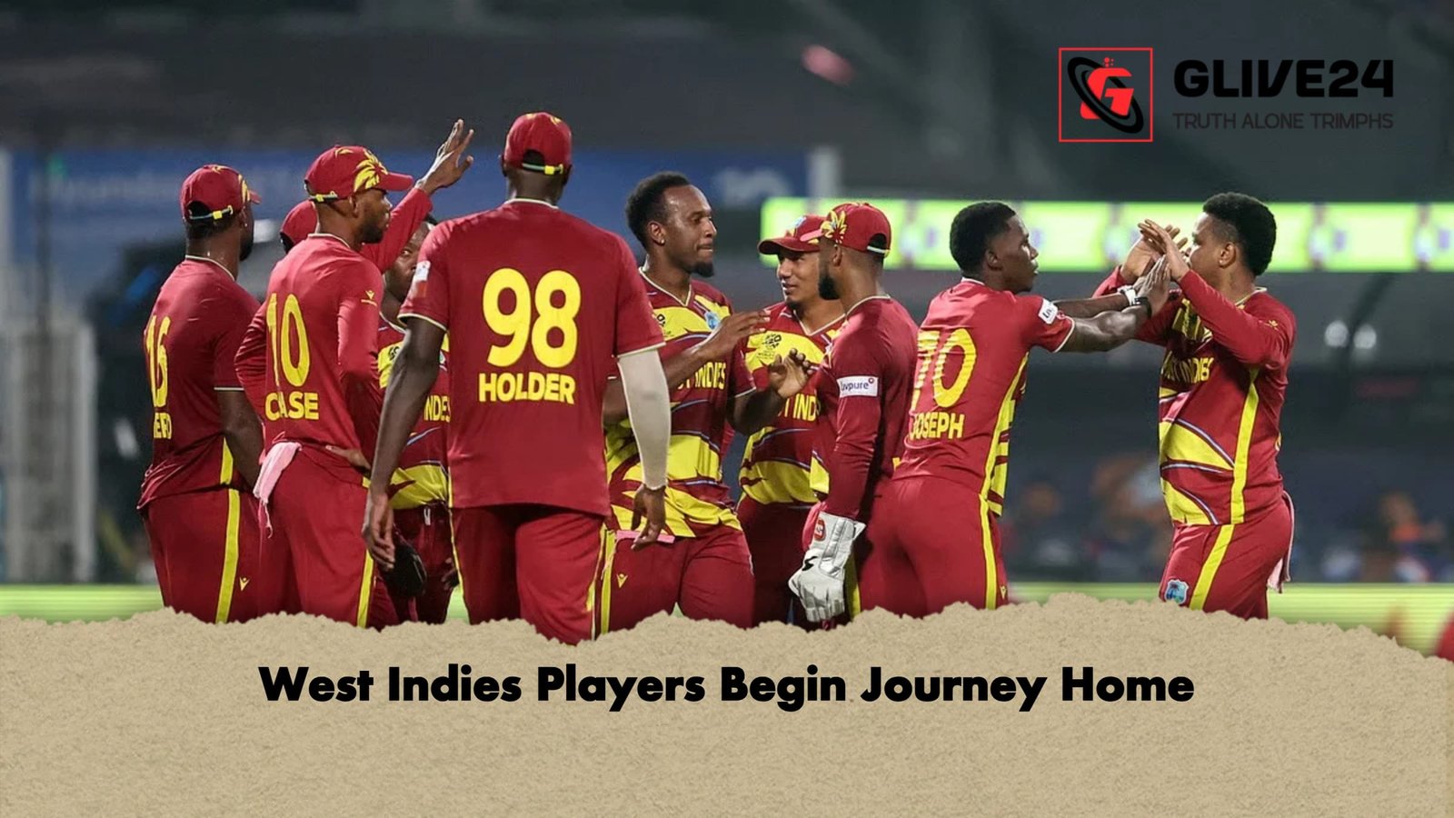 West Indies Players Begin Journey Home West Indies Players Begin Journey Home
