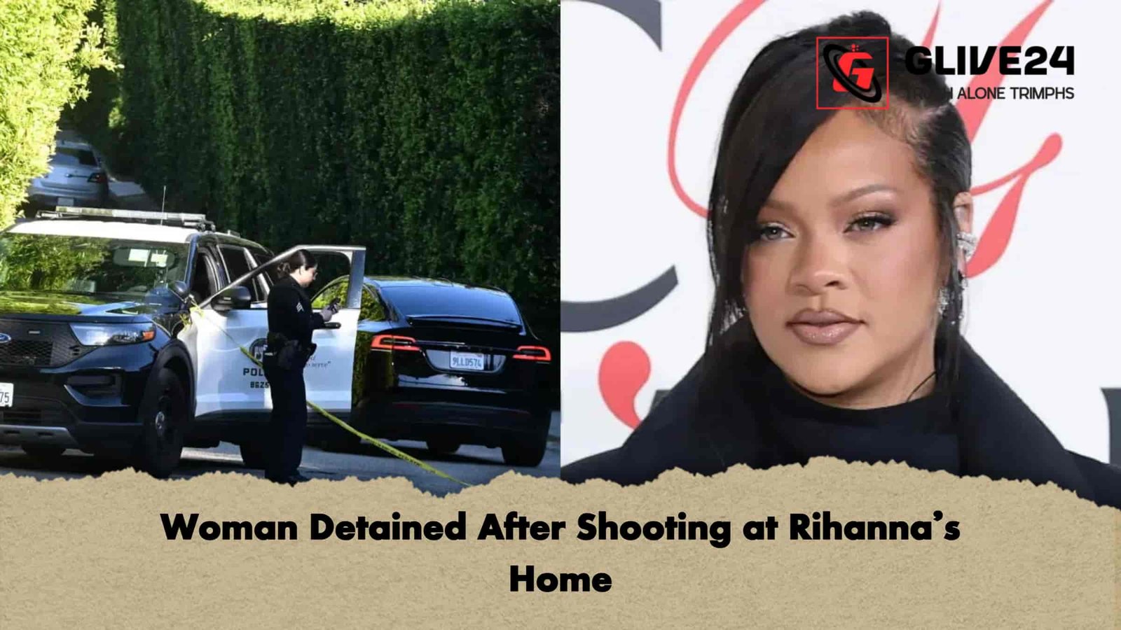 Woman Detained After Shooting at Rihanna’s Home