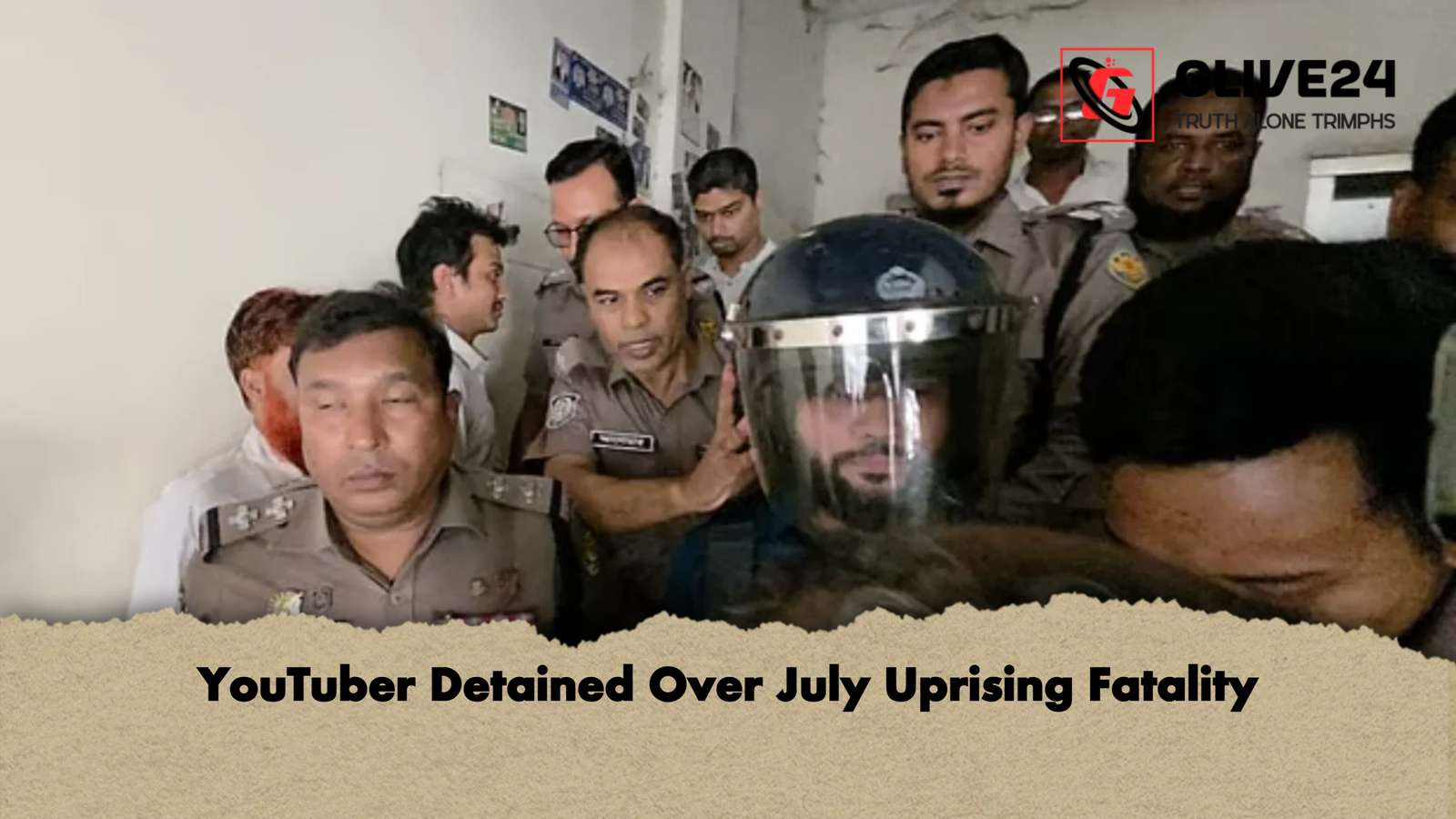 YouTuber Detained Over July Uprising Fatality YouTuber Detained Over July Uprising Fatality