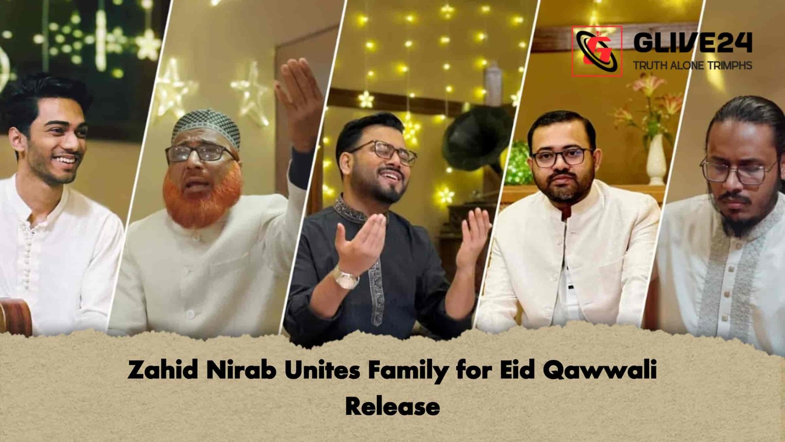 Zahid Nirab Unites Family for Eid Qawwali Release