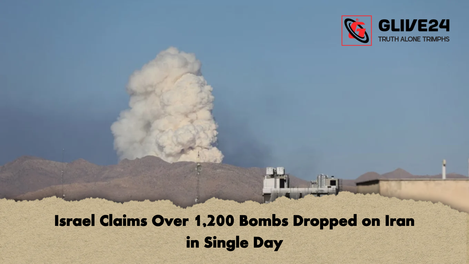 news thumbnail 1772356147447 Israel Claims Over 1,200 Bombs Dropped on Iran in Single Day
