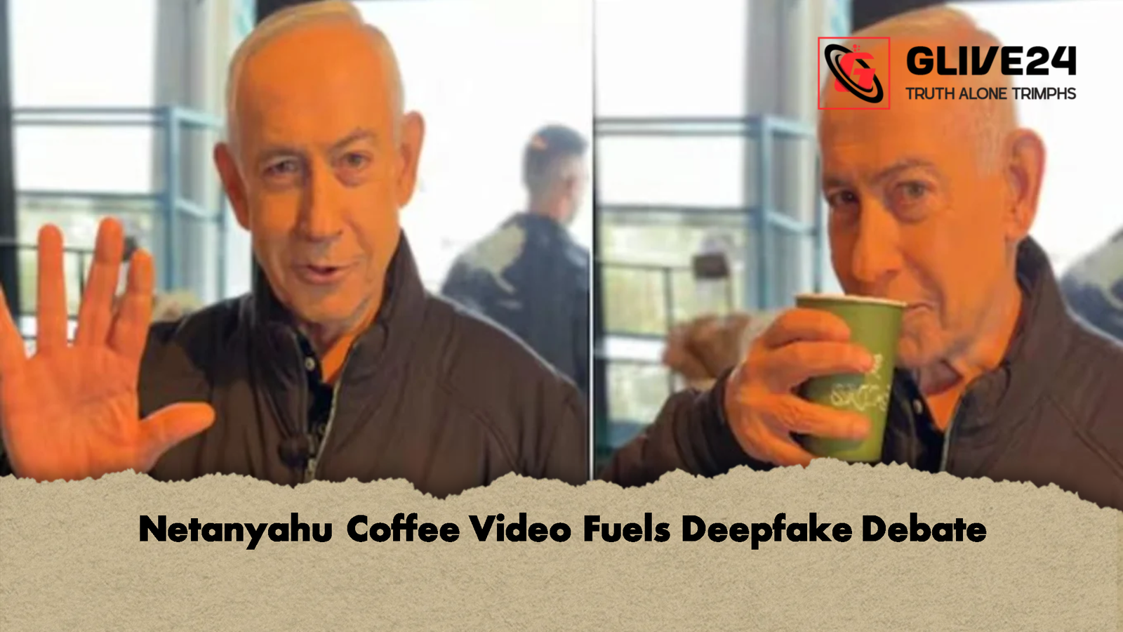 Netanyahu Coffee Video Fuels Deepfake Debate 1 নেতানিয়াহুর কফি ভিডিও বিতর্কে এআই প্রশ্ন উথিত Netanyahu Coffee Video Fuels Deepfake Debate
