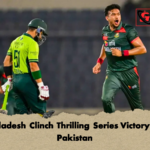 পাকিস্তানকে হারিয়ে রোমাঞ্চকর লড়াইয়ে সিরিজ জিতল বাংলাদেশ Bangladesh Clinch Thrilling Series Victory Over Pakistan