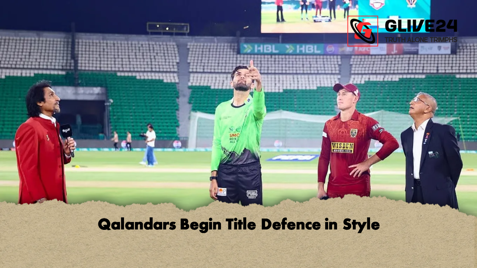 পিএসএল ২০২৬ উদ্বোধনীতে লাহোর ক্যালান্ডার্সের বড় জয় Qalandars Begin Title Defence in Style