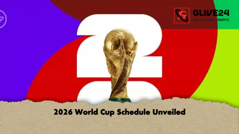 2026 World Cup Schedule Unveiled 2026 World Cup Schedule Unveiled