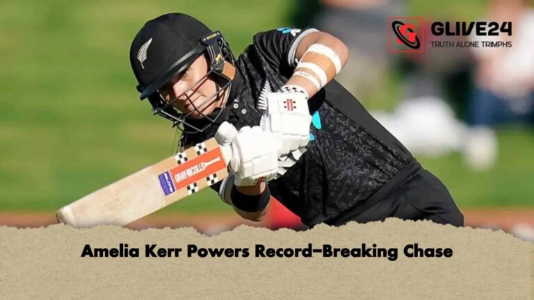 Amelia Kerr Powers Record-Breaking Chase