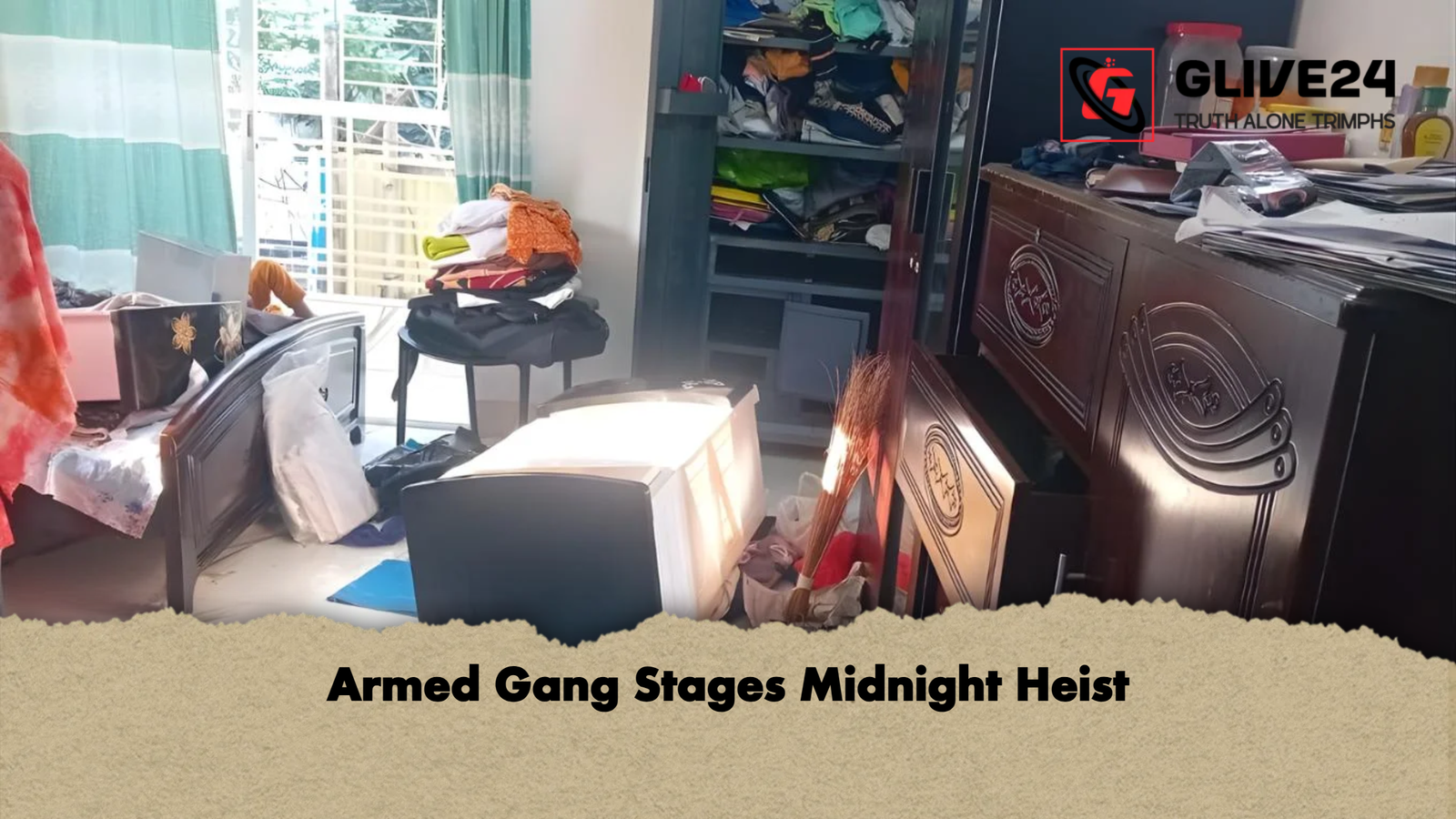 Armed Gang Stages Midnight Heist Armed Gang Stages Midnight Heist