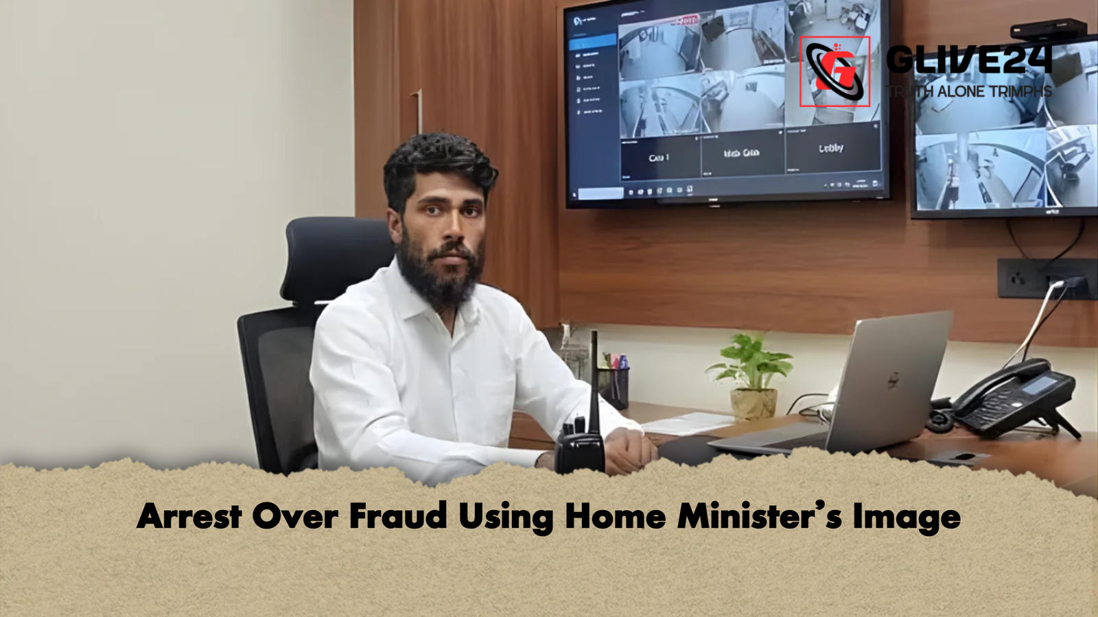 Arrest Over Fraud Using Home Ministers Image Arrest Over Fraud Using Home Minister’s Image
