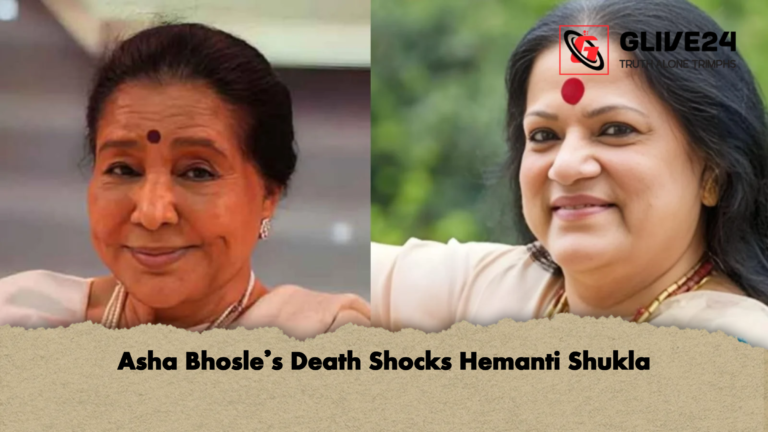 Asha Bhosles Death Shocks Hemanti Shukla Asha Bhosle’s Death Shocks Hemanti Shukla