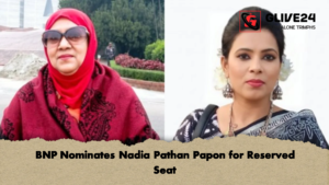 BNP Nominates Nadia Pathan Papon for Reserved Seat 2 BNP Nominates Nadia Pathan Papon for Reserved Seat (2)
