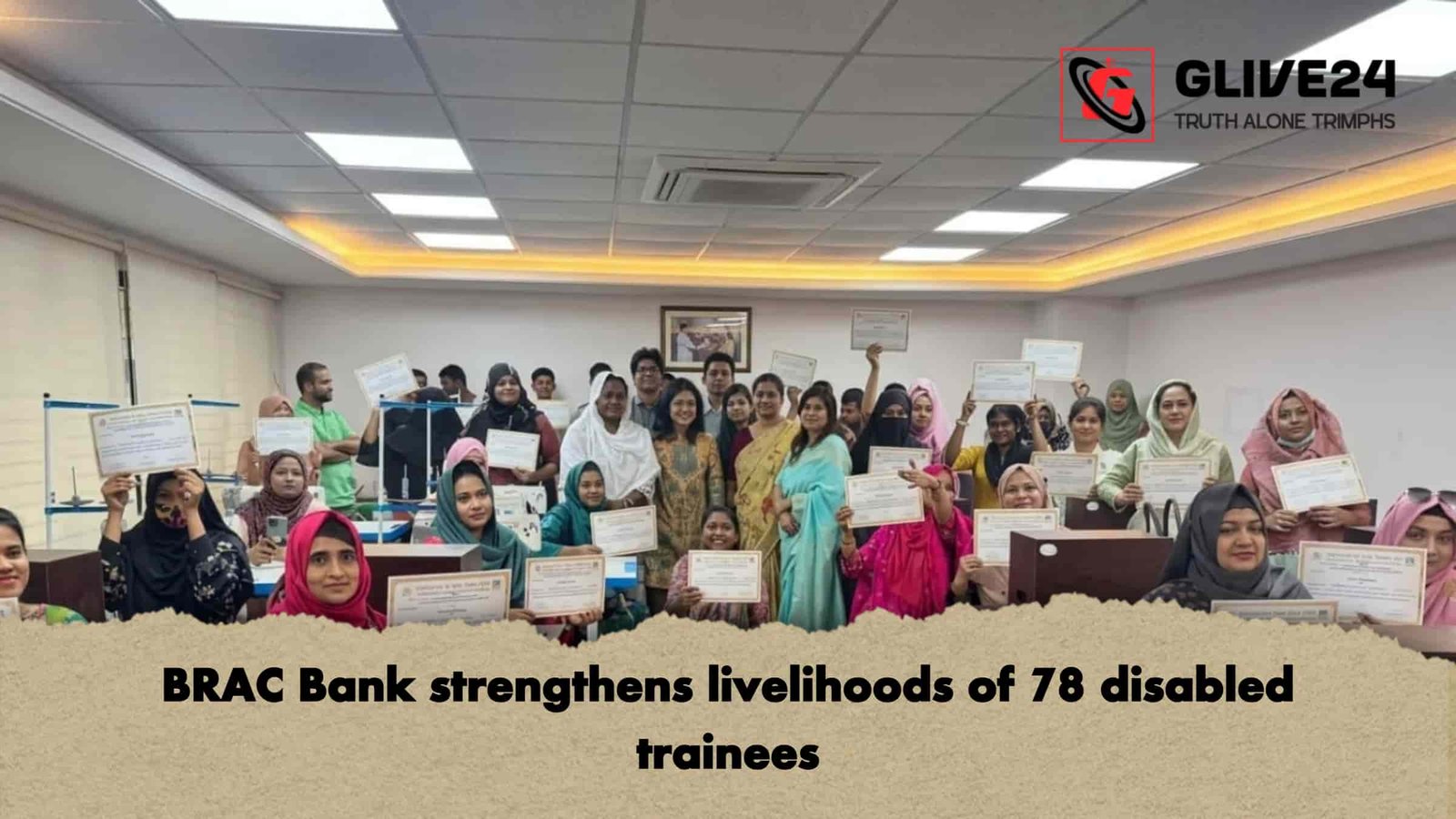 BRAC Bank strengthens livelihoods of 78 disabled trainees