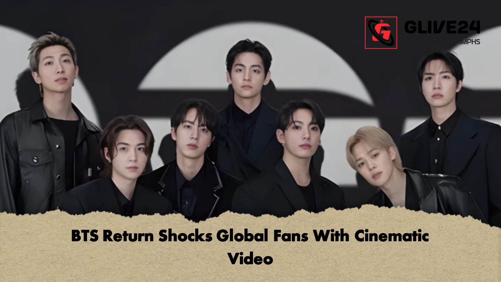 BTS Return Shocks Global Fans With Cinematic Video BTS Return Shocks Global Fans With Cinematic Video