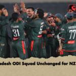 Bangladesh ODI Squad Unchanged for NZ Series Bangladesh ODI Squad Unchanged for NZ Series