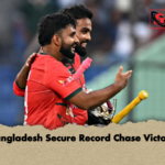 Bangladesh Secure Record Chase Victory Bangladesh Secure Record Chase Victory