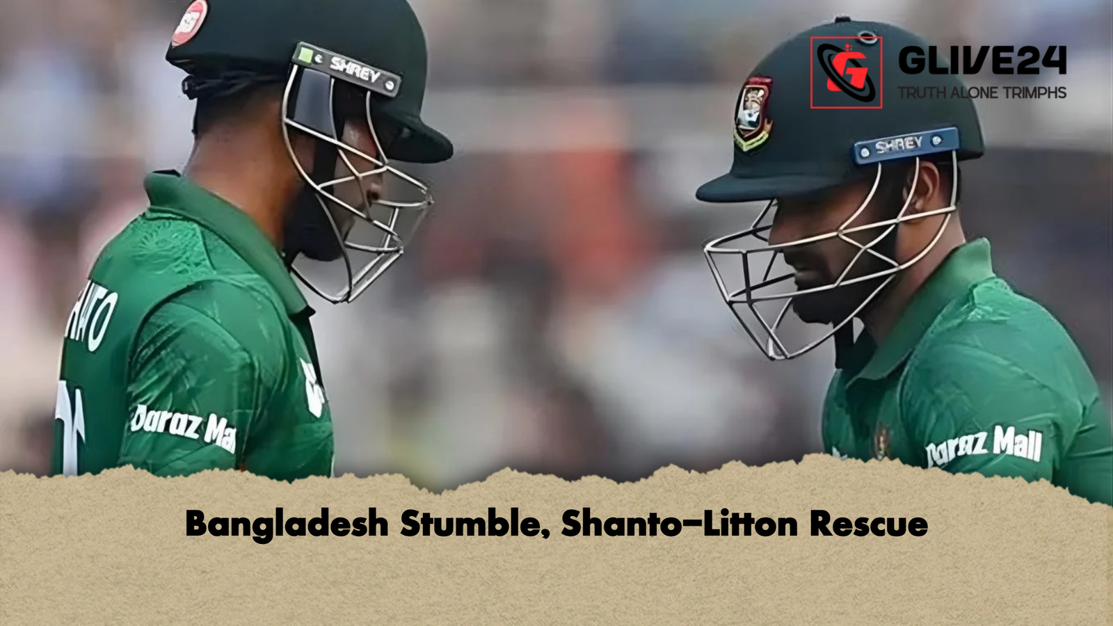 Bangladesh Stumble Shanto Litton Rescue Bangladesh Stumble, Shanto-Litton Rescue
