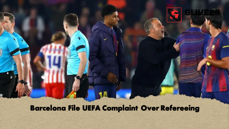 Barcelona File UEFA Complaint Over Refereeing Barcelona File UEFA Complaint Over Refereeing