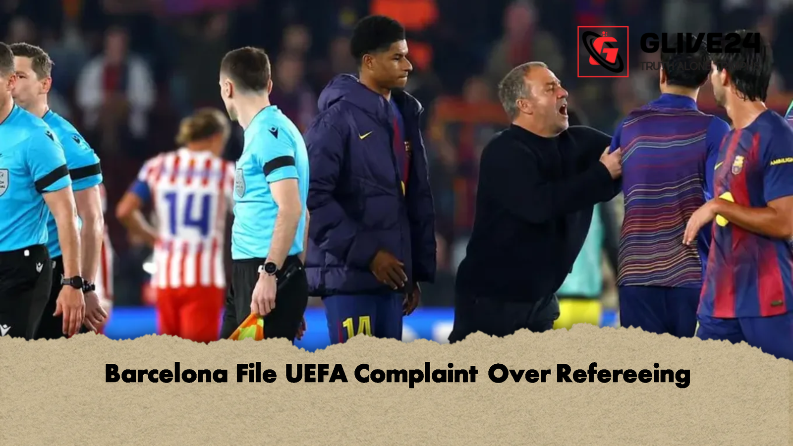 Barcelona File UEFA Complaint Over Refereeing Barcelona File UEFA Complaint Over Refereeing