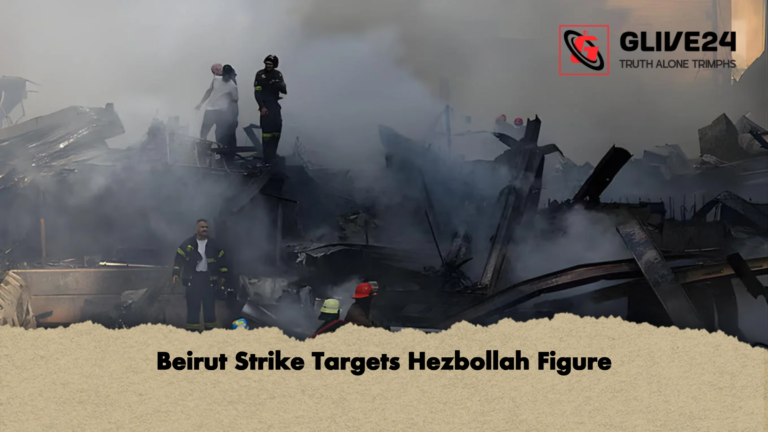 Beirut Strike Targets Hezbollah Figure Beirut Strike Targets Hezbollah Figure