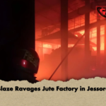 Blaze Ravages Jute Factory in Jessore Blaze Ravages Jute Factory in Jessore