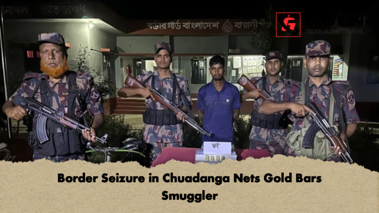 Border Seizure in Chuadanga Nets Gold Bars Smuggler Border Seizure in Chuadanga Nets Gold Bars Smuggler