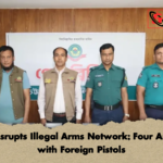 CMP Disrupts Illegal Arms Network Four Arrested with Foreign Pistols CMP Disrupts Illegal Arms Network; Four Arrested with Foreign Pistols