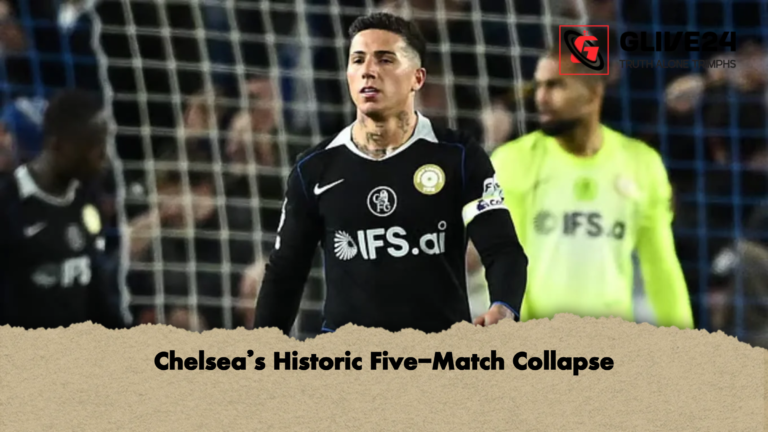 Chelseas Historic Five Match Collapse Chelsea’s Historic Five-Match Collapse