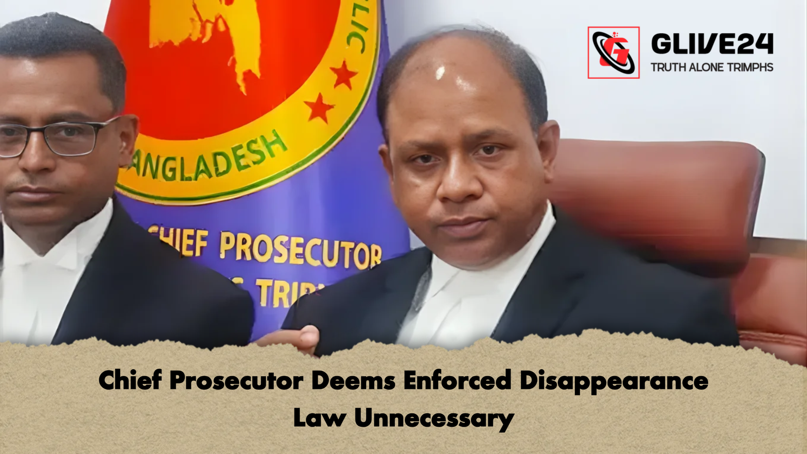 Chief Prosecutor Deems Enforced Disappearance Law Unnecessary Chief Prosecutor Deems Enforced Disappearance Law Unnecessary