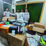 DMP Busts Major Mobile Smuggling Network in Dhaka Raid DMP Arrest Trio With 442 Phones in Dhaka Raid