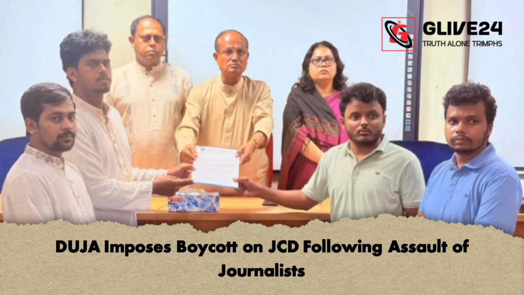 DUJA Imposes Boycott on JCD Following Assault of Journalists 2 DUJA Imposes Boycott on JCD Following Assault of Journalists DUJA Imposes Boycott on JCD Following Assault of Journalists