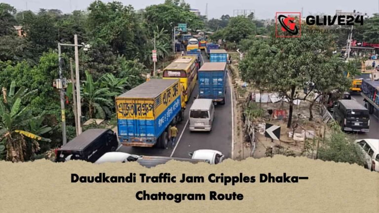 Daudkandi Traffic Jam Cripples Dhaka–Chattogram Route