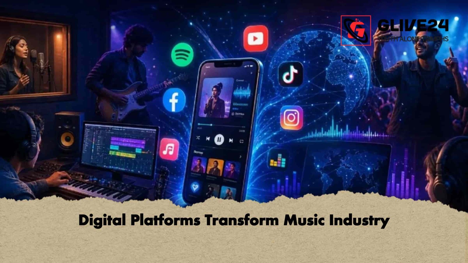 Digital Platforms Transform Music Industry