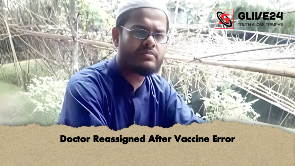 Doctor Reassigned After Vaccine Error Doctor Reassigned After Vaccine Error