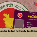 Expanded Budget for Family Card Scheme Expanded Budget for Family Card Scheme