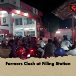 Farmers Clash at Filling Station Farmers Clash at Filling Station