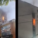 Fire Breaks Out on Top Floor of Banani Building Fire Breaks Out in Banani High-Rise