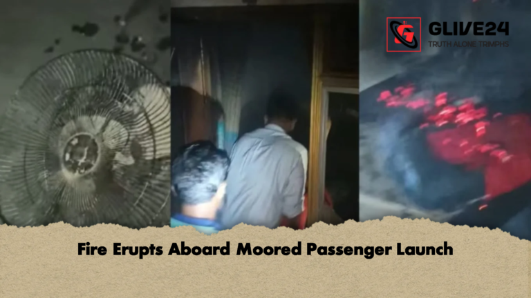 Fire Erupts Aboard Moored Passenger Launch Fire Erupts Aboard Moored Passenger Launch