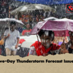 Five Day Thunderstorm Forecast Issued Five-Day Thunderstorm Forecast Issued