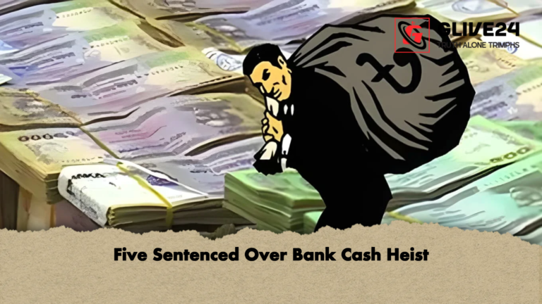 Five Sentenced Over Bank Cash Heist Five Sentenced Over Bank Cash Heist