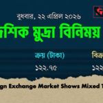 Foreign Exchange Market Shows Mixed Trend 1 Foreign Exchange Market Shows Mixed Trend